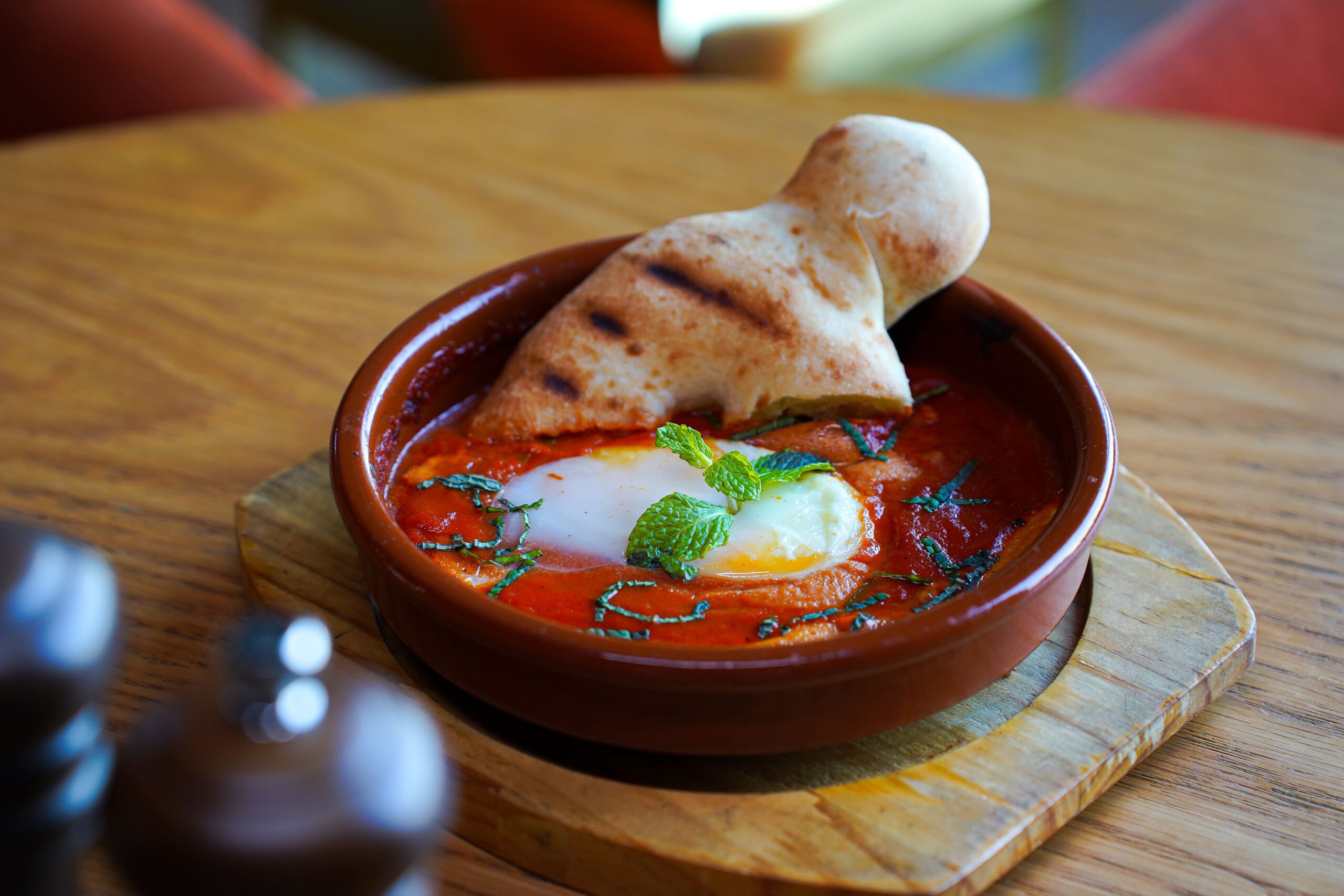 Shakshuka with eggs